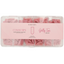 Premade Tip Box of Valentine Square Medium Gelly Cover Tips by Kiara Sky