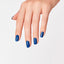 hands wearing M92 Mi Casa Es Blue Casa Nail Lacquer by OPI