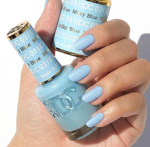 Swatch for 31 Milky Blue By DND DC