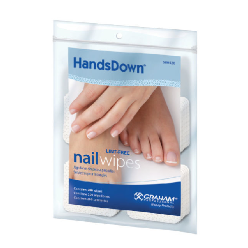 HandsDown Lint-Free Nail Wipes - 200ct