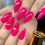 Hands Wearing 005 Neon Pink Duo By DND DC