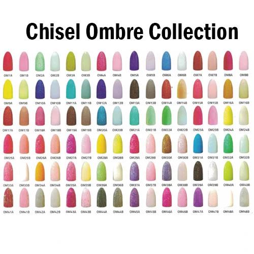 CHISEL 2 IN 1 ACRYLIC & DIPPING OMBRE COLLECTION - 204 COLORS (1AB-102AB)*
