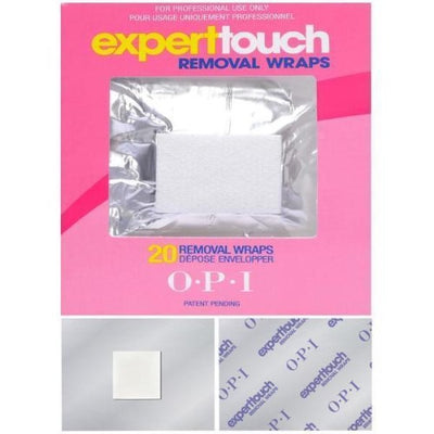 Expert Touch Removal Wraps 20ct by OPI