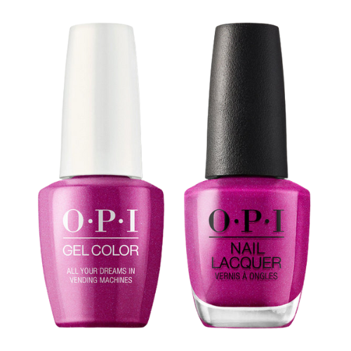 T84 All Your Dreams in Vending Machines - Gel & Polish Duo by OPI