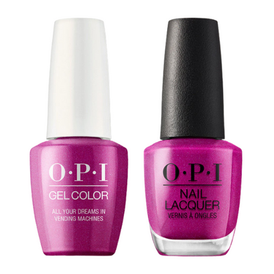 OPI Gel & Polish Duo:  T84 All Your Dreams in Vending Machines