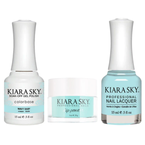 #636 Wavy Baby Trio by Kiara Sky