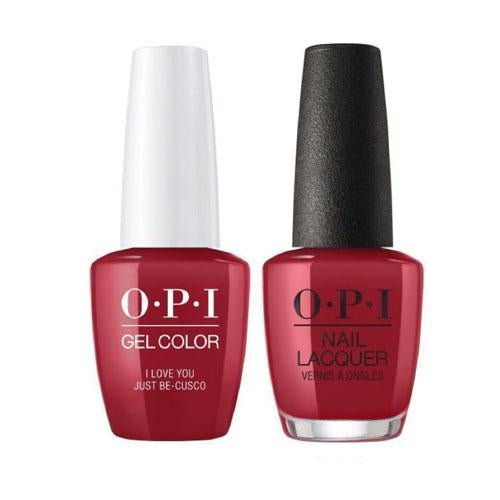 P39 I Love You Just Be Cusco Gel & Polish Duo By OPI