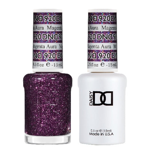 DND Super Glitter Gel & Polish Duo Collection (893 - 929) Swatch 14- 36 Colors