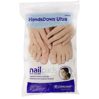 HandsDown Lint-Free Nail Pads - 240ct