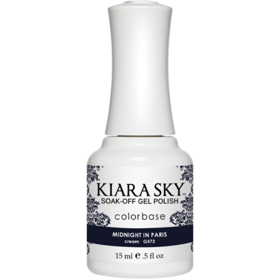 572 Midnight In Paris Gel Polish by Kiara Sky