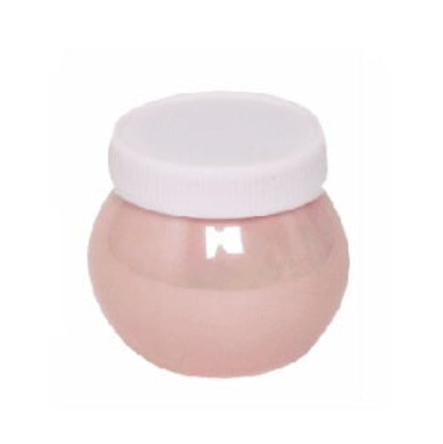 Porcelain Liquid Jar With Lid - Pink