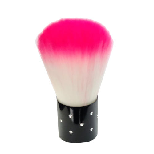 Dust Brush Petite - Pink/White Diamond Handle