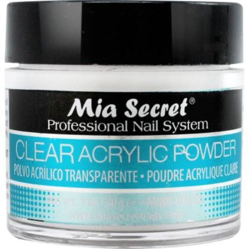 Mia Secret Clear Acrylic Powder 4 oz