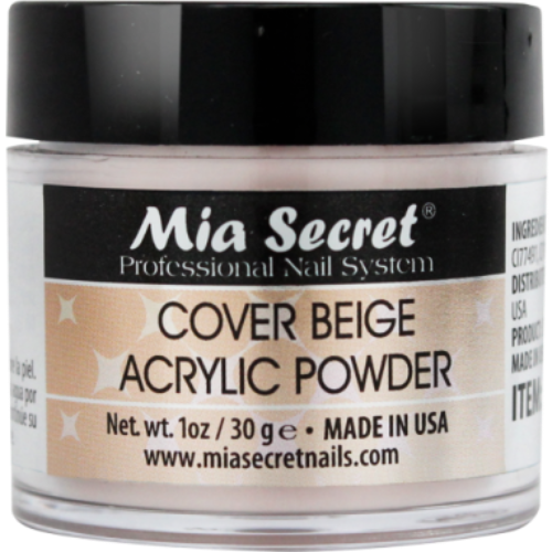 Beige Acrylic Cover Powder By Mia Secret