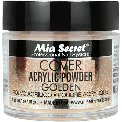 Golden Acrylic Cover Powder By Mia Secret