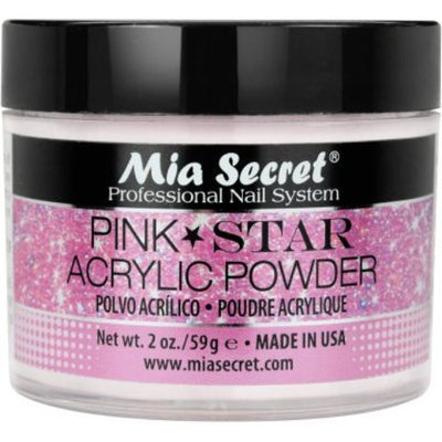 Pink Star 2oz Acrylic Powder By Mia Secret