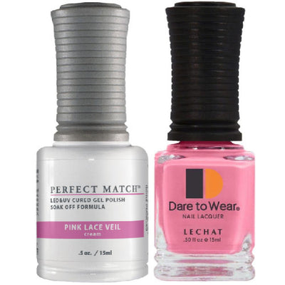#049 Pink Lace Perfect Match Duo by Lechat
