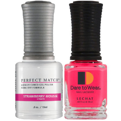 #052 Strawberry Mousse Perfect Match Duo by Lechat