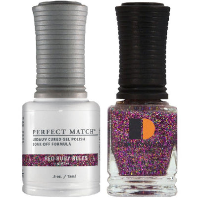 #057 Red Ruby Rules Perfect Match Duo by Lechat