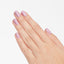 hands wearing V34 Purple Palazzo Pants Nail Lacquer by OPI