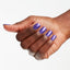 hands wearing B30 Purple with a Purpose Nail Lacquer by OPI