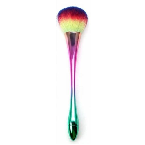 Dust Brush Long Slim Handle - Rainbow