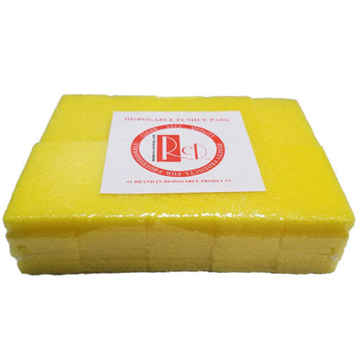 Yellow Disposable Pumice Pads by RedNail