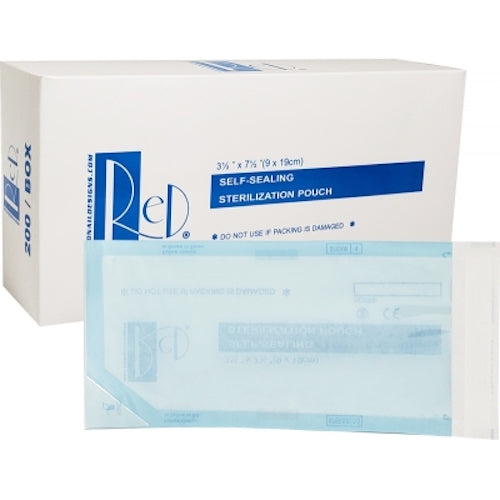 Red Nail SelfSealing Sterilization Pouch Small
