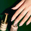 Hands Wearing 078 Rose Beige Duo By DND DC