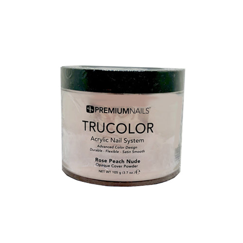 Premium Nails Trucolor Sculpting Powder - Rose Peach Nude 3.7oz