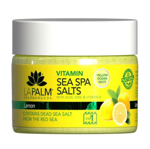LaPalm Sea Spa Salts 12oz - Lemon