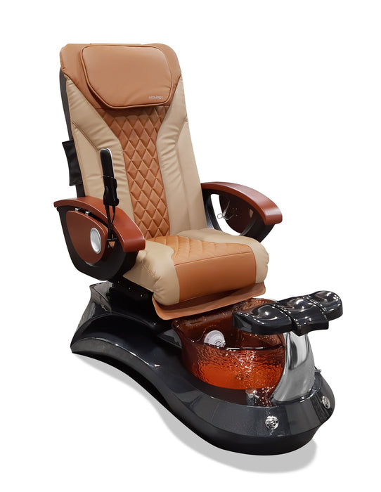 Lotus II Pedicure EX-R Chair Spa with Black & Gold Base