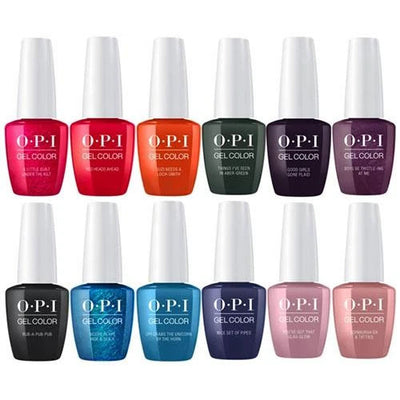 OPI Scotland Gel Collection - 12pc