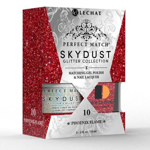 Perfect Match Sky Dust Glitter Duo - SDMS10 Phoenix Flame