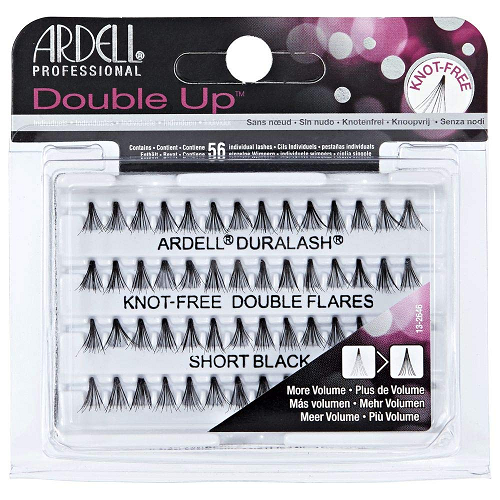 Ardell Professional Individual Duralash - Knot Free Double Flare Short Black
