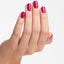 hands wearing N55 Spare Me A French Quarter Gel Polish by OPI