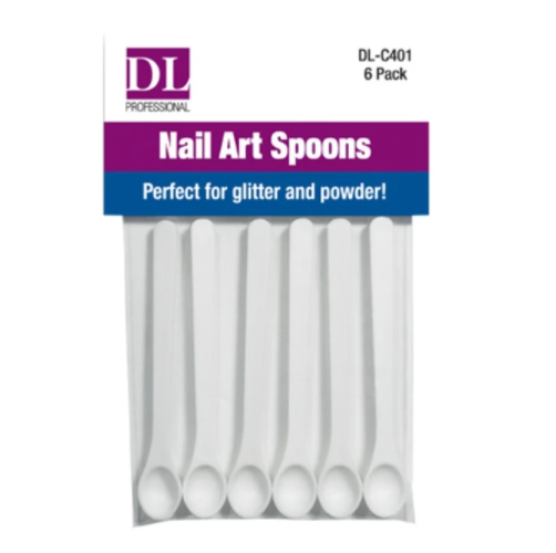DL Pro Nail Art Spoons 6pk