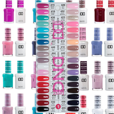 DND Swatch Gel & Polish Collection 1