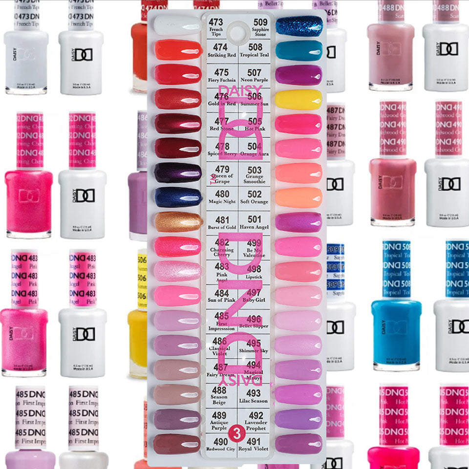DND Swatch Gel & Polish Collection 3