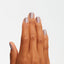 hands wearing A61 Taupe-Less Beach Nail Lacquer by OPI