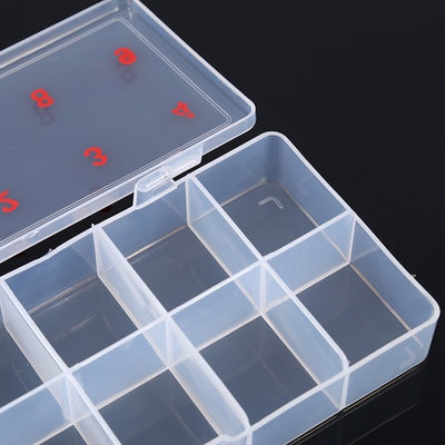 Empty Nail Tip Box (0-10) - Opaque