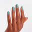 hands wearing M84 Verde Nice to Meet You Nail Lacquer by OPI