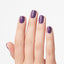 hands wearing LA11 Violet Visionary Gel & Polish Duo by OPI
