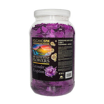 LaPalm Volcano Spa Flower Soap 1 Gallon - Lavender