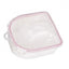 Acetone Resistant Deluxe Warming Manicure Bowl Soak Off Tray