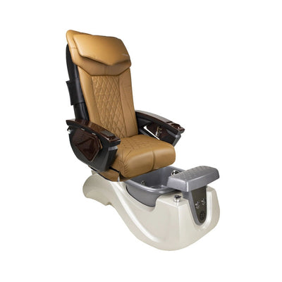 Serenity II Pedicure LX Chair Spa with White/Silver Base