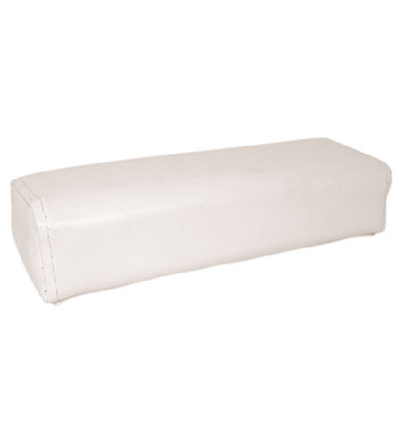White Cushion Nail Table Arm Rest 11"