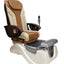 Serenity II Pedicure EX-R Chair Spa with White/Silver Base