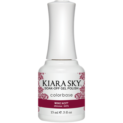 576 Wine Not Gel Polish by Kiara Sky